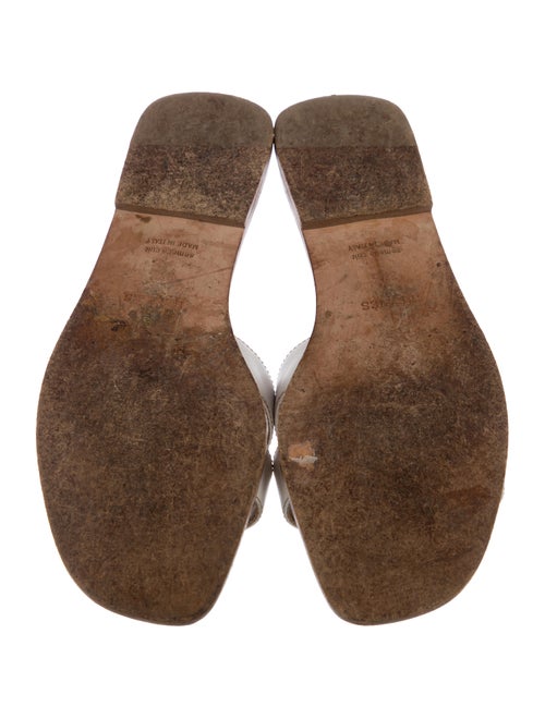 Hermès Oran Leather Slides