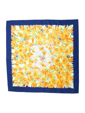 Hermès L'Arbre de Soie Silk Scarf