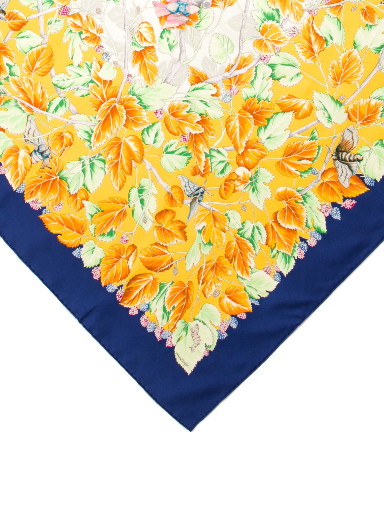 Hermès L'Arbre de Soie Silk Scarf