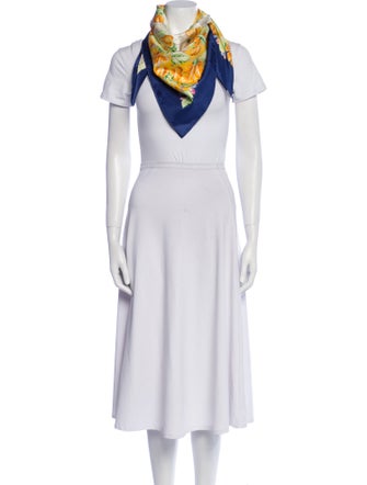 Hermès L'Arbre de Soie Silk Scarf