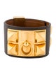 Hermès Leather Collier de Chien Wrap Bracelet