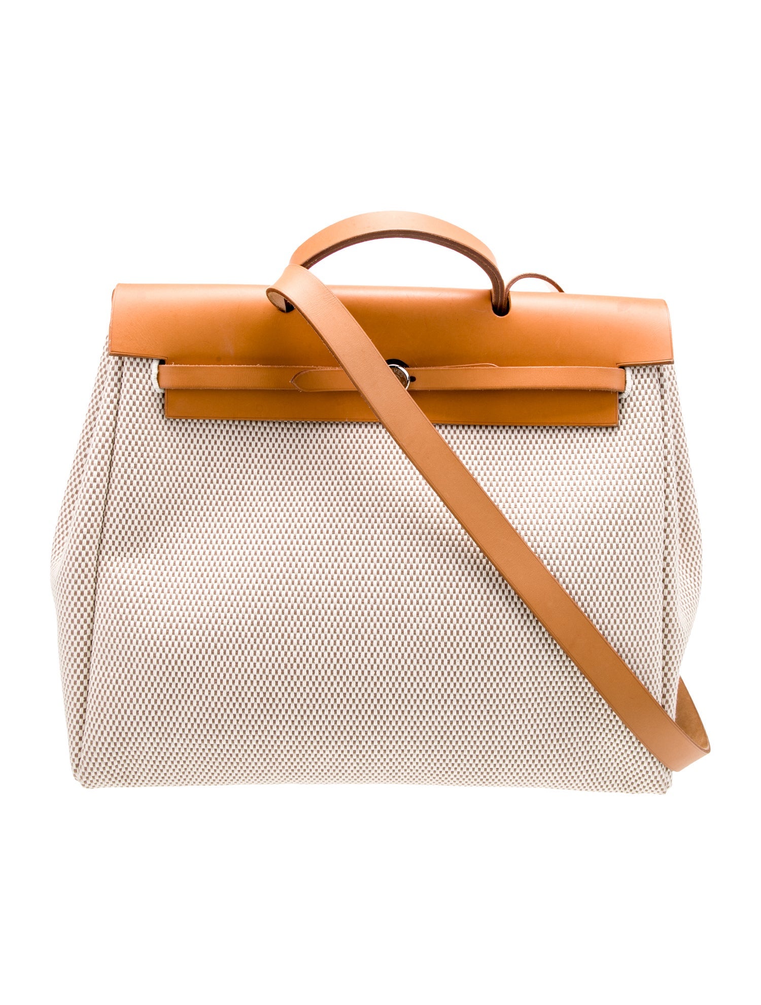 Hermès Toile & Vache Hunter Herbag 39