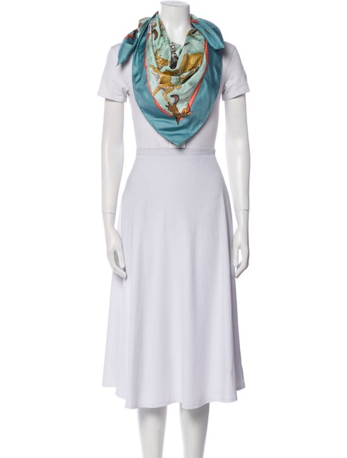 Hermès Tendresse Féline Silk Scarf