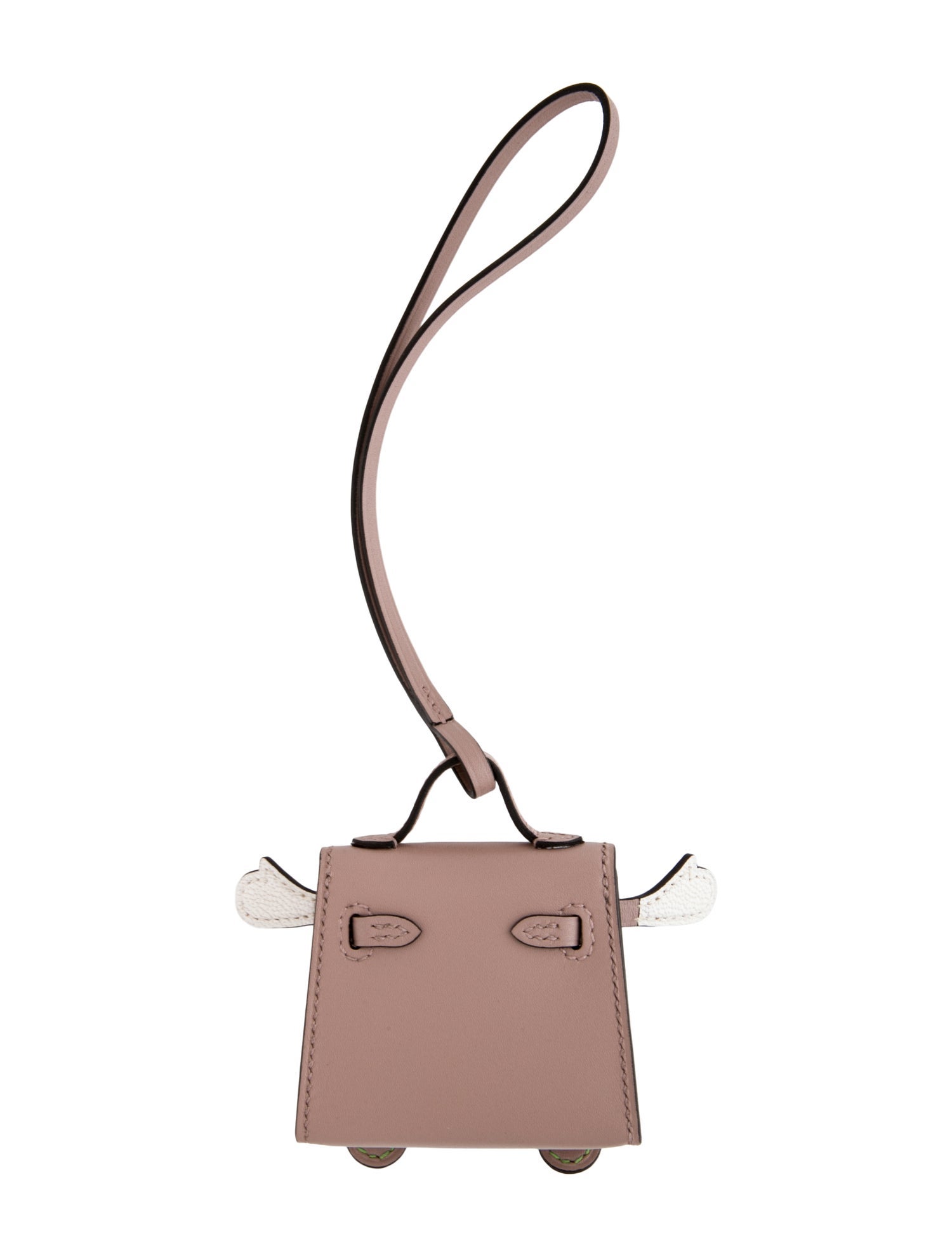 Hermès Tadelakt Mini Kelly Quelle Idole Bag Charm