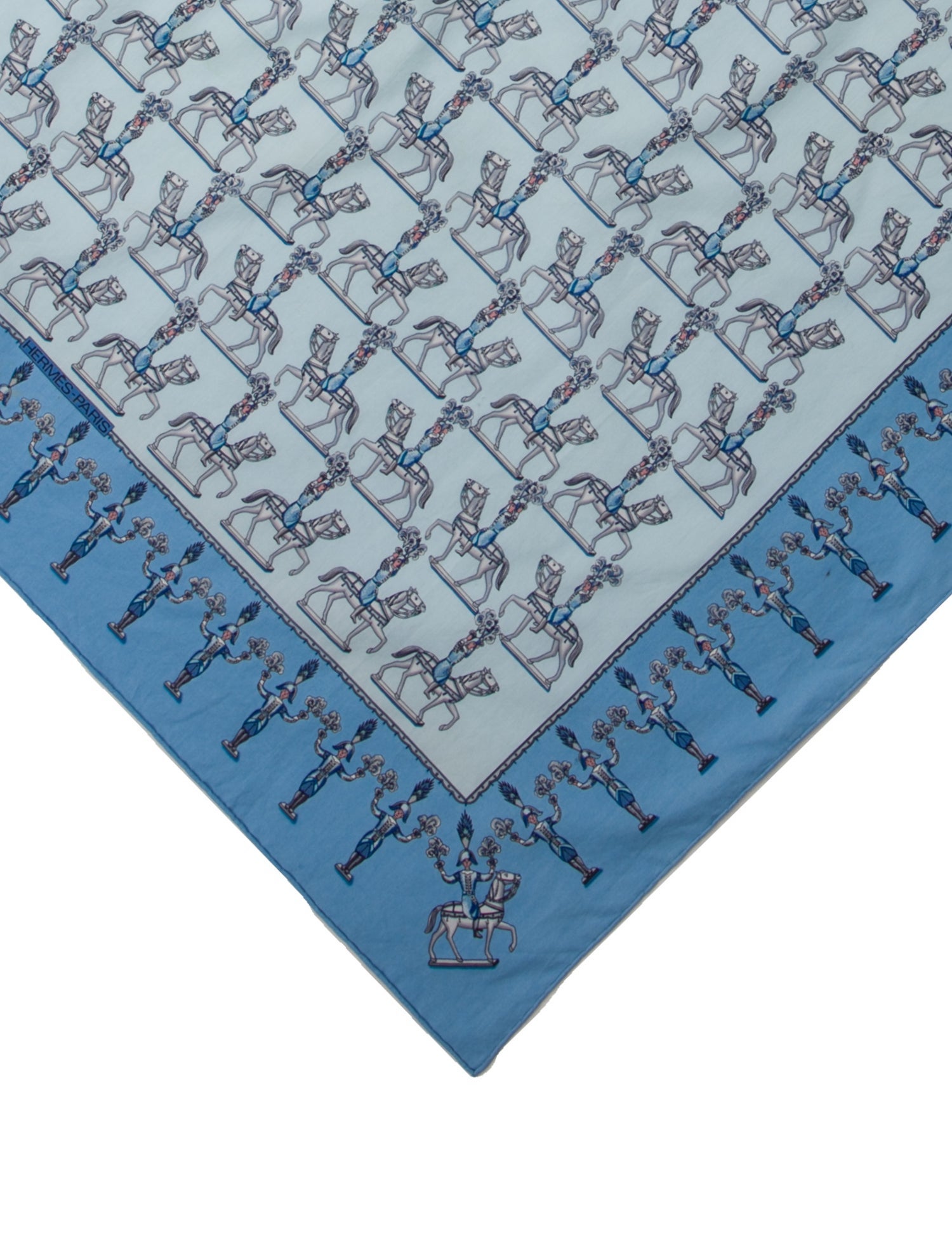 Hermès Les Artificiers Silk Scarf