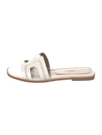 Hermès Oran Calfskin Sandals