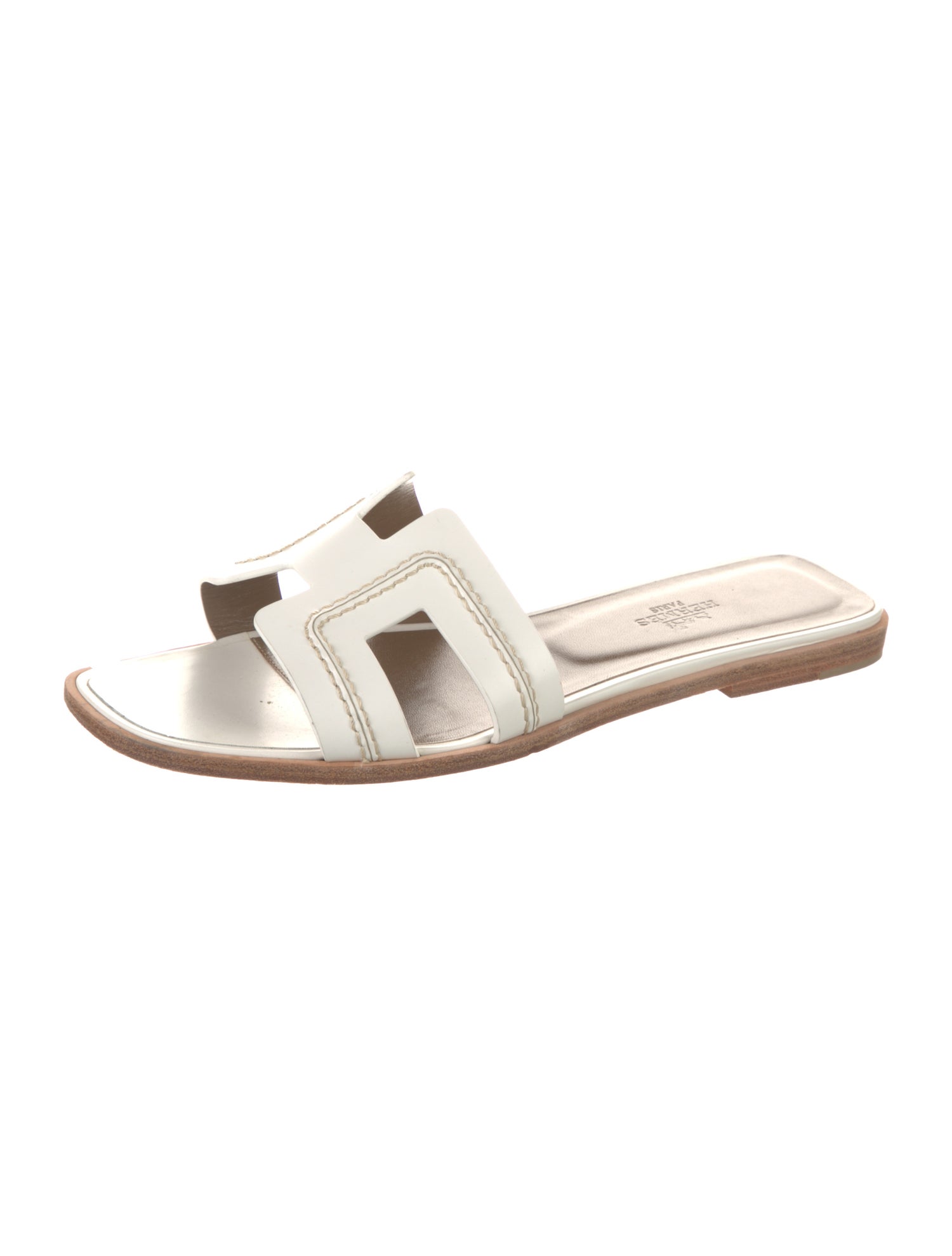 Hermès Oran Calfskin Sandals