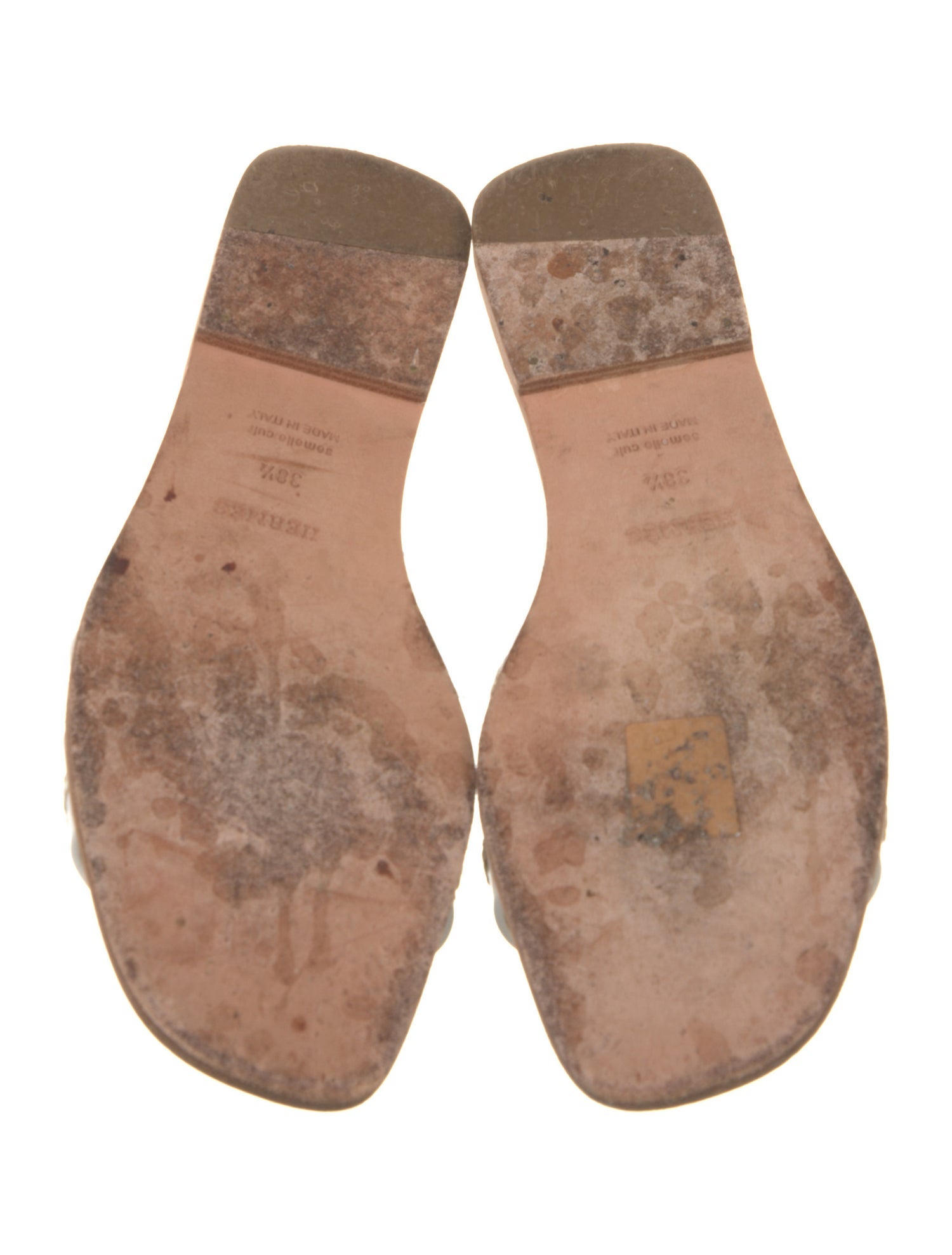 Hermès Oran Calfskin Sandals