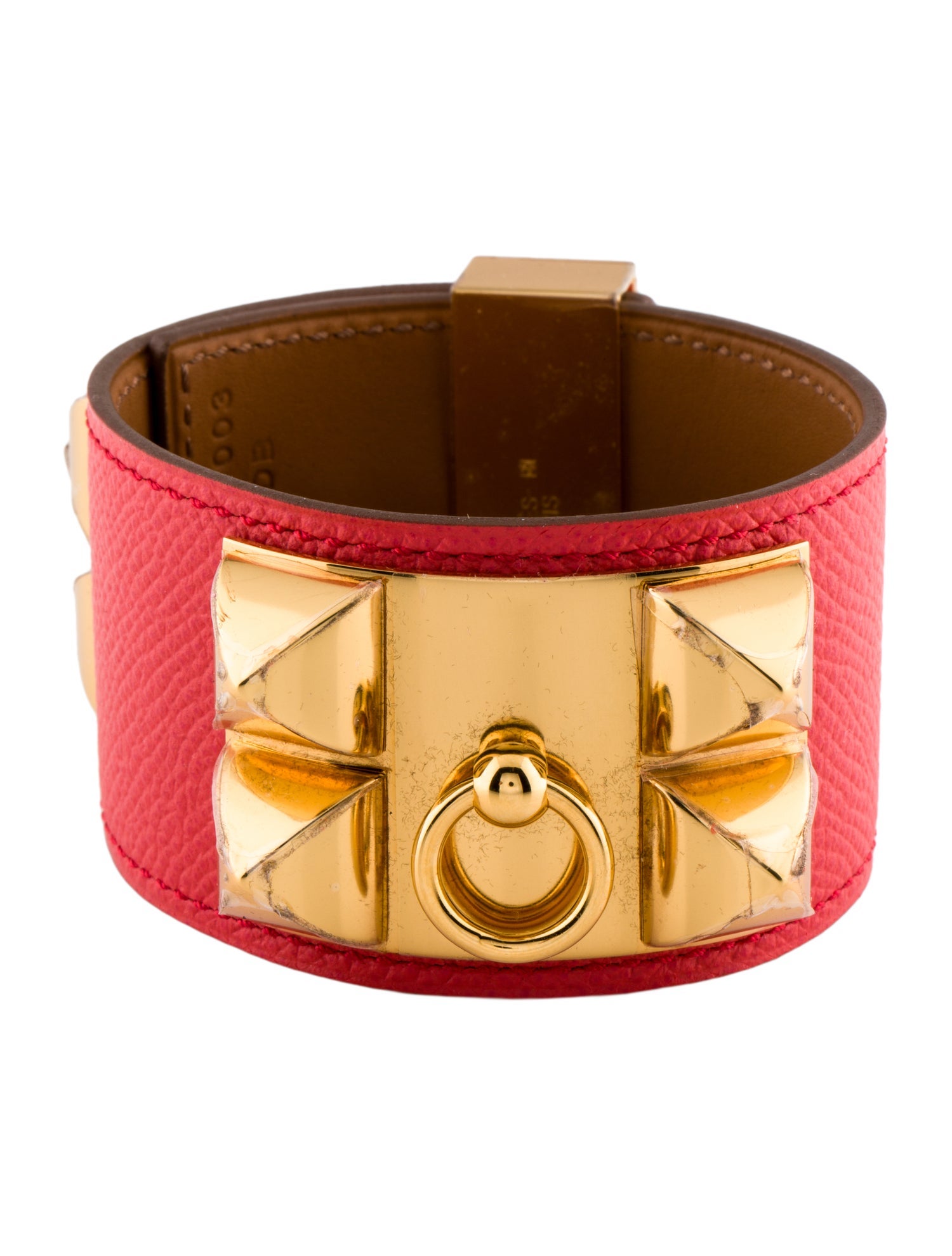Hermès Collier De Chien Leather Bracelet