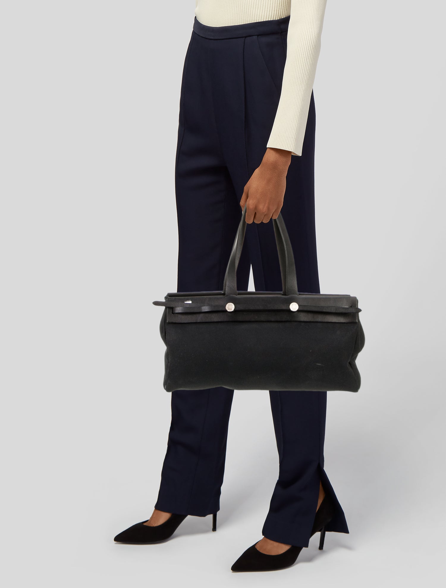 Hermès Toile Herbag Cabas PM