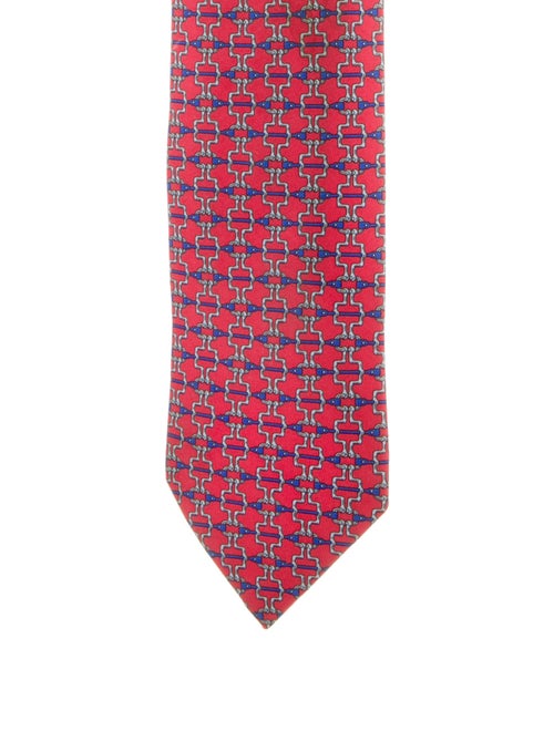 Hermès Silk Pattern Tie