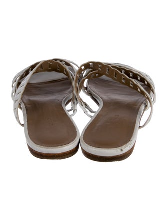 Hermès Thalassa Chaîne d'Ancre Insignia Slides