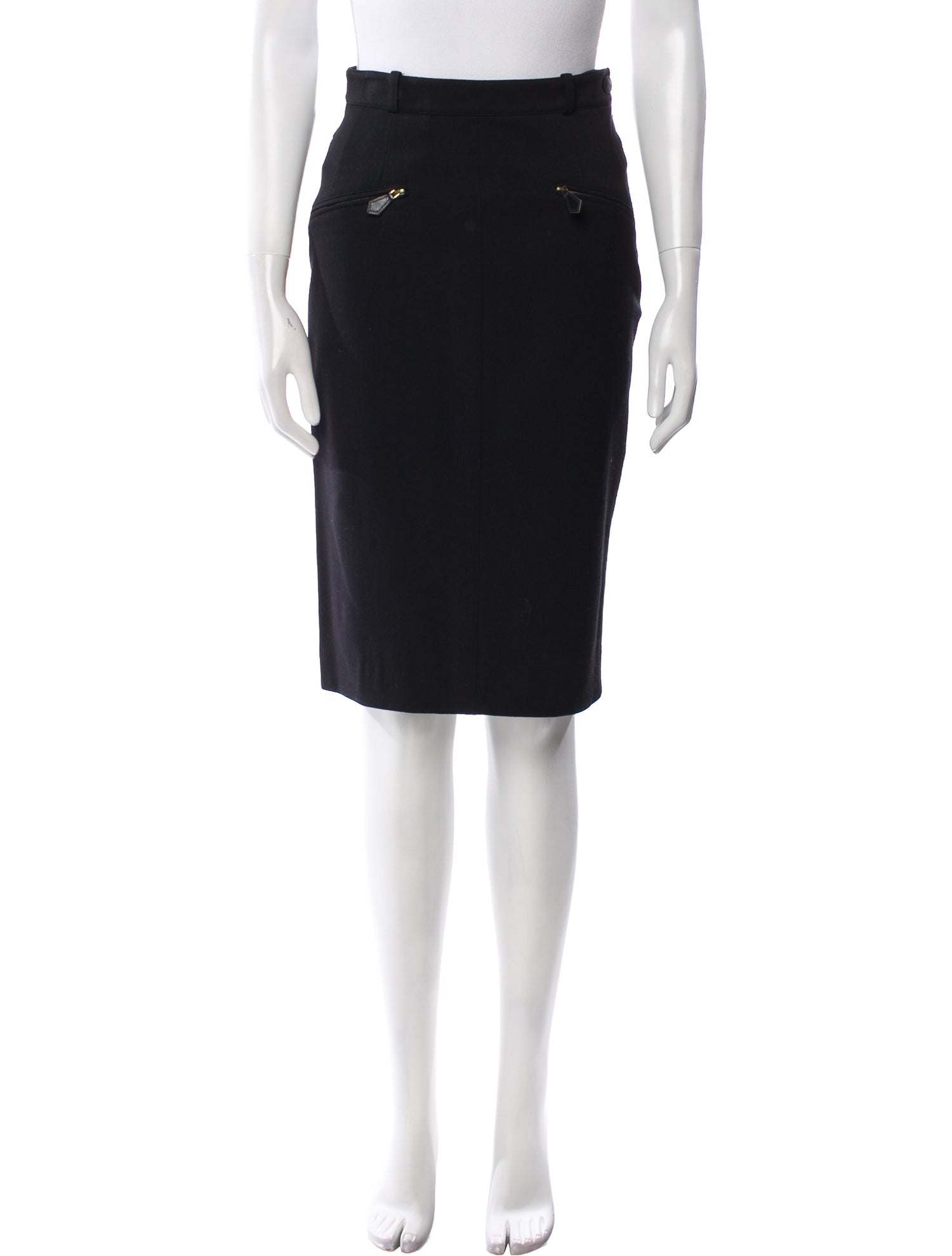 Hermès Vintage Knee-Length Skirt