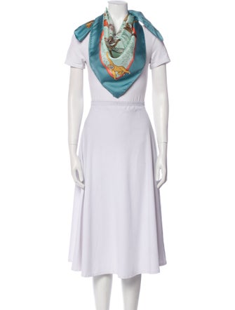 Hermès Tendresse Féline Silk Scarf