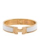 Hermès Enamel Clic H Bangle Bracelet