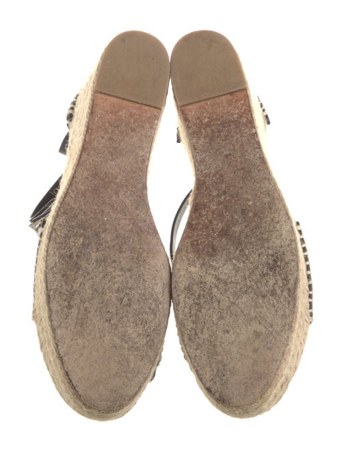 Hermès Tipoli Leather Espadrilles