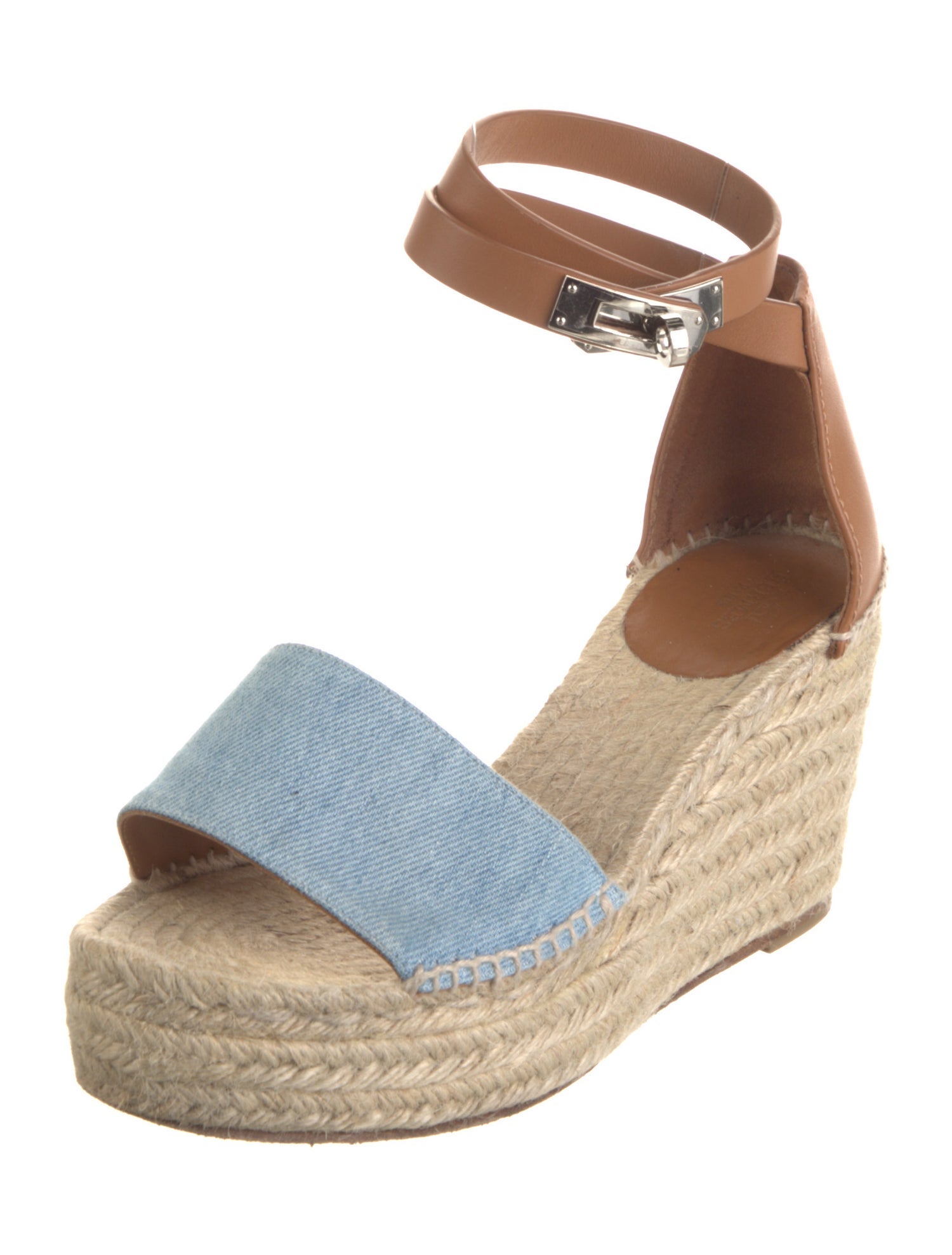 Hermès Tipoli Denim Espadrilles