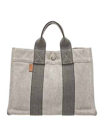 Hermès Toile Fourre-Tout PM