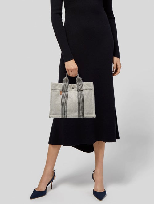 Hermès Toile Fourre-Tout PM