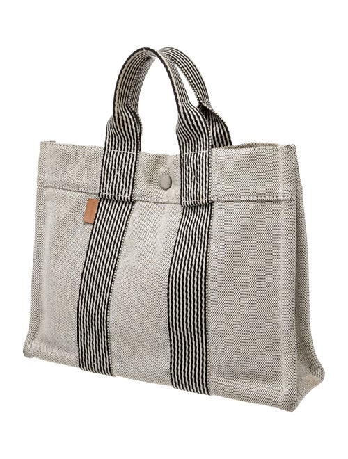 Hermès Toile Fourre-Tout PM