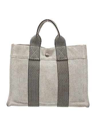 Hermès Toile Fourre-Tout PM