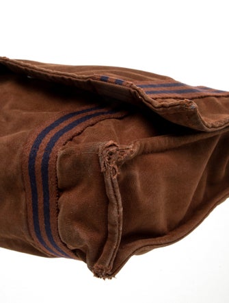 Hermès Toile Fourre-Tout Besace MM