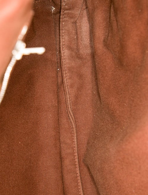 Hermès Toile Fourre-Tout Besace MM