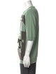 Hermès Graphic Print Short Sleeve Cashmere Pullover