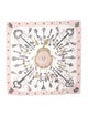 Hermès Les Clés Silk Scarf
