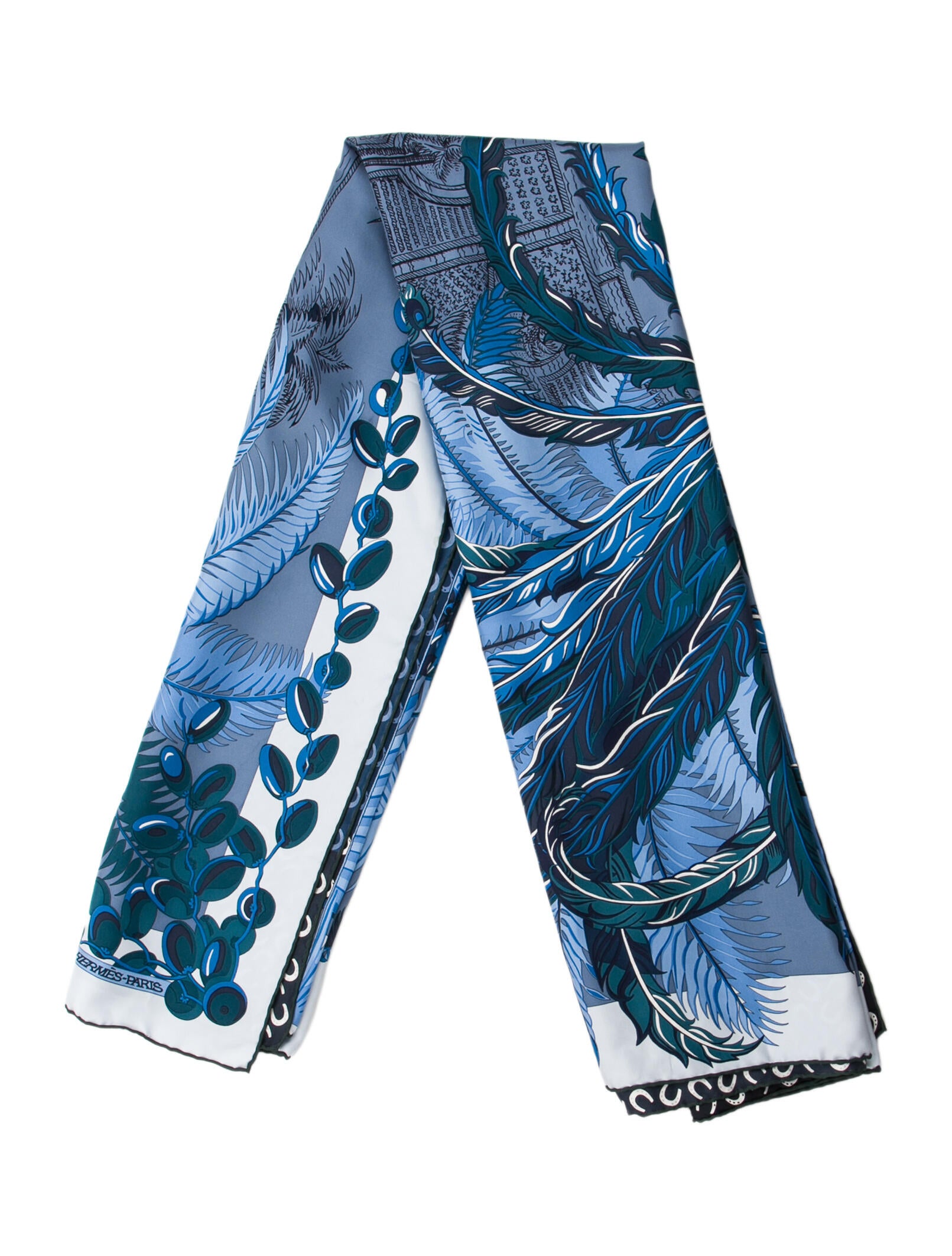 Hermès Mythiques Phoenix A Cheval Sur Mon Carre Silk Shawl