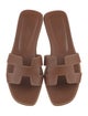 Hermès Oran Calfskin Slides