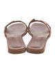 Hermès Oran Calfskin Slides