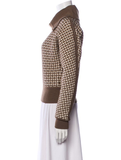 Hermès Virgin Wool Printed Bomber Jacket