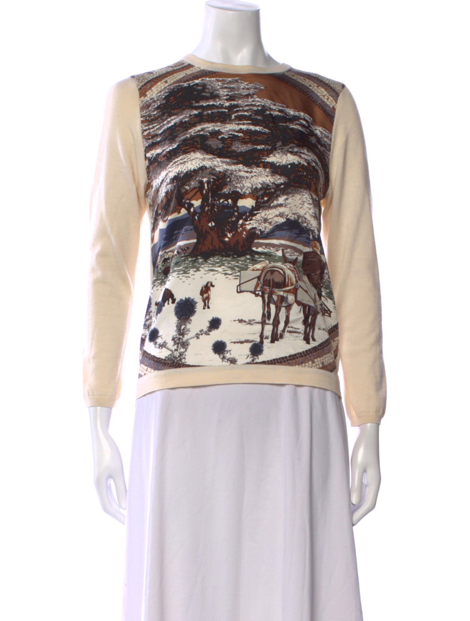 Hermès Vintage Late 1990's - Early 2000's Top