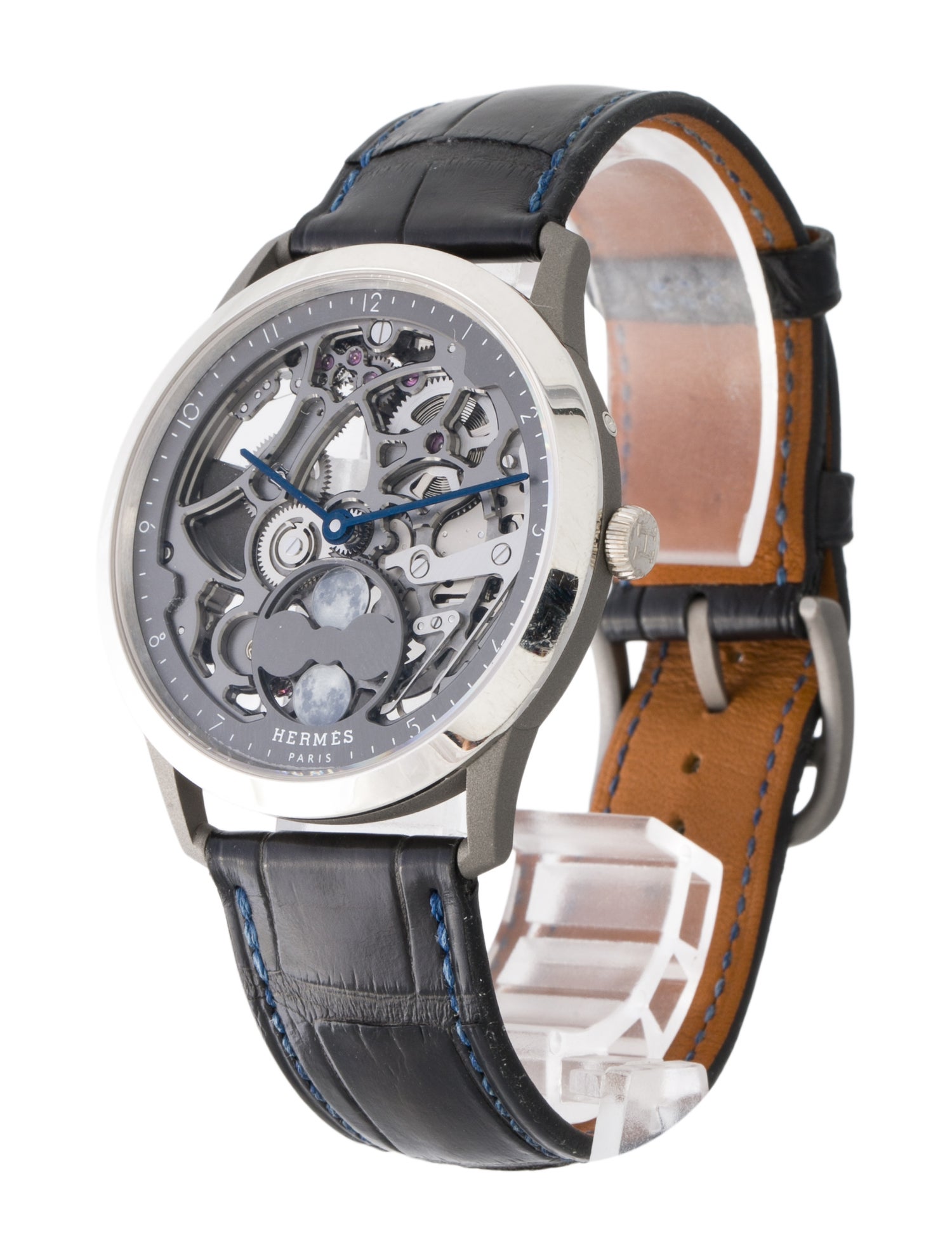 Hermès Slim d'Hermès Squelette Lune Watch