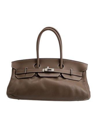 Hermès Clemence JPG Shoulder Birkin 42