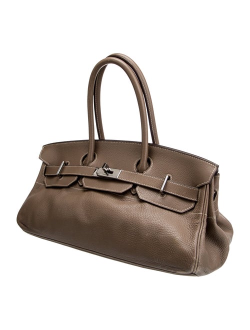 Hermès Clemence JPG Shoulder Birkin 42