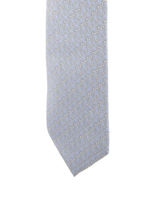 Hermès Silk Patterned Tie