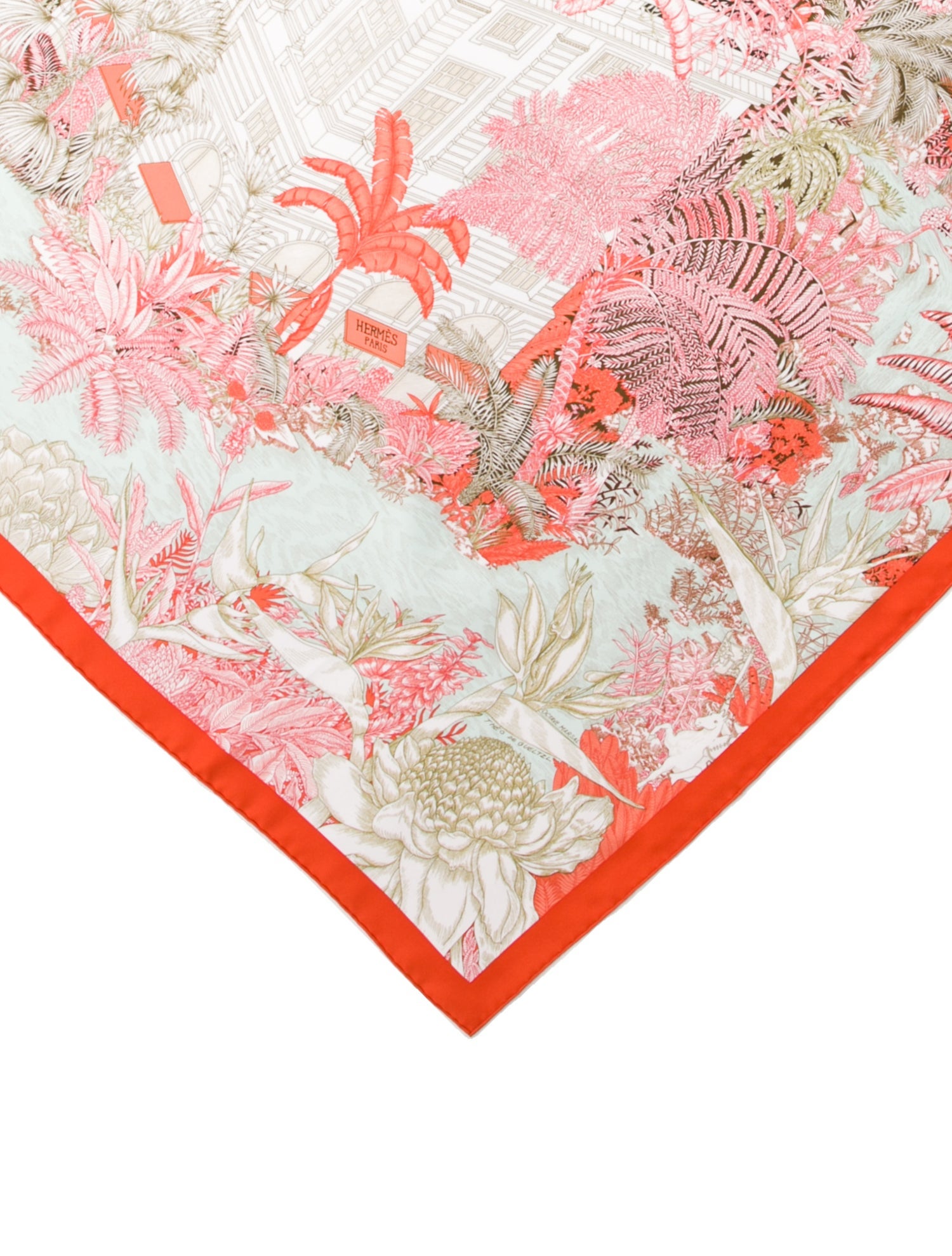 Hermès Faubourg Tropical Silk Scarf w/ Tags