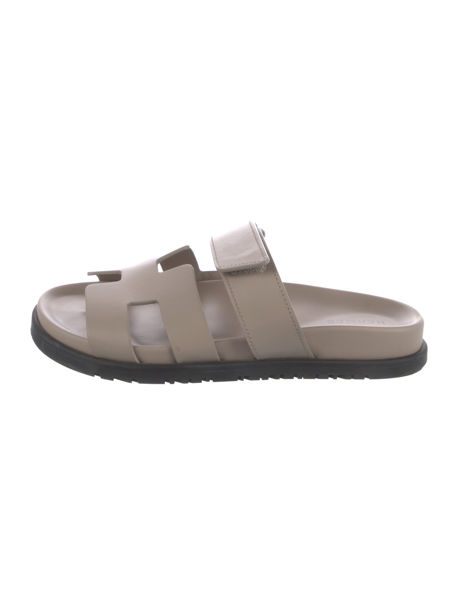 Hermès Chypre Calfskin Slides