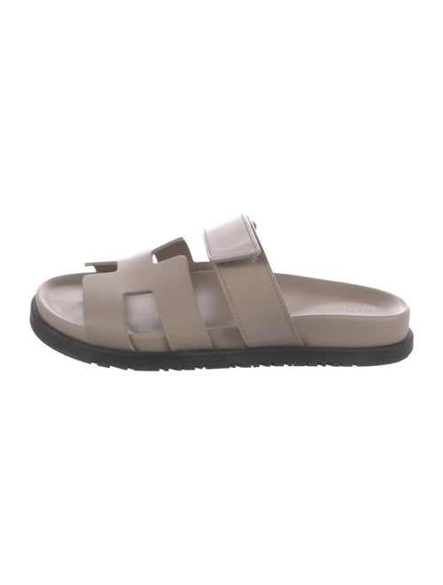 Hermès Chypre Calfskin Slides