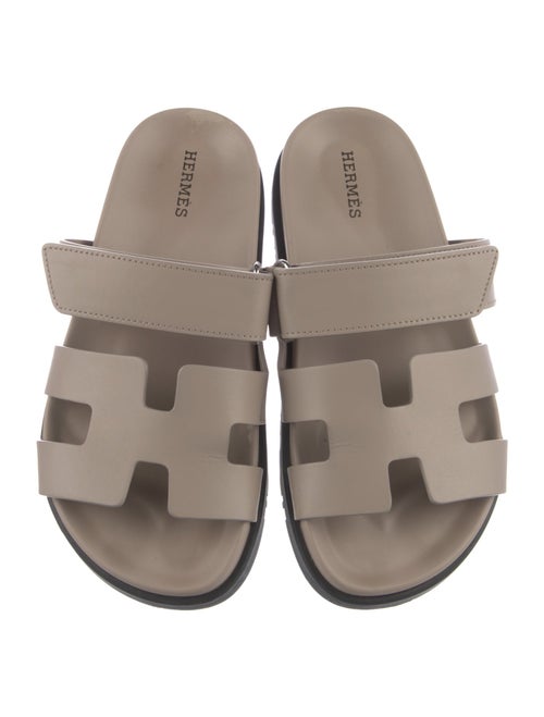Hermès Chypre Calfskin Slides