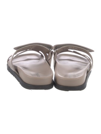 Hermès Chypre Calfskin Slides