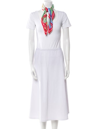 Hermès Ex Libris Atlantis Silk Scarf w/ Tags