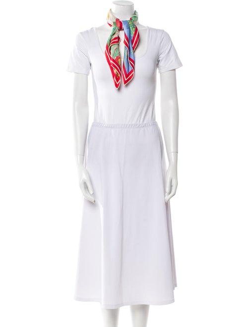 Hermès Ex Libris Atlantis Silk Scarf w/ Tags