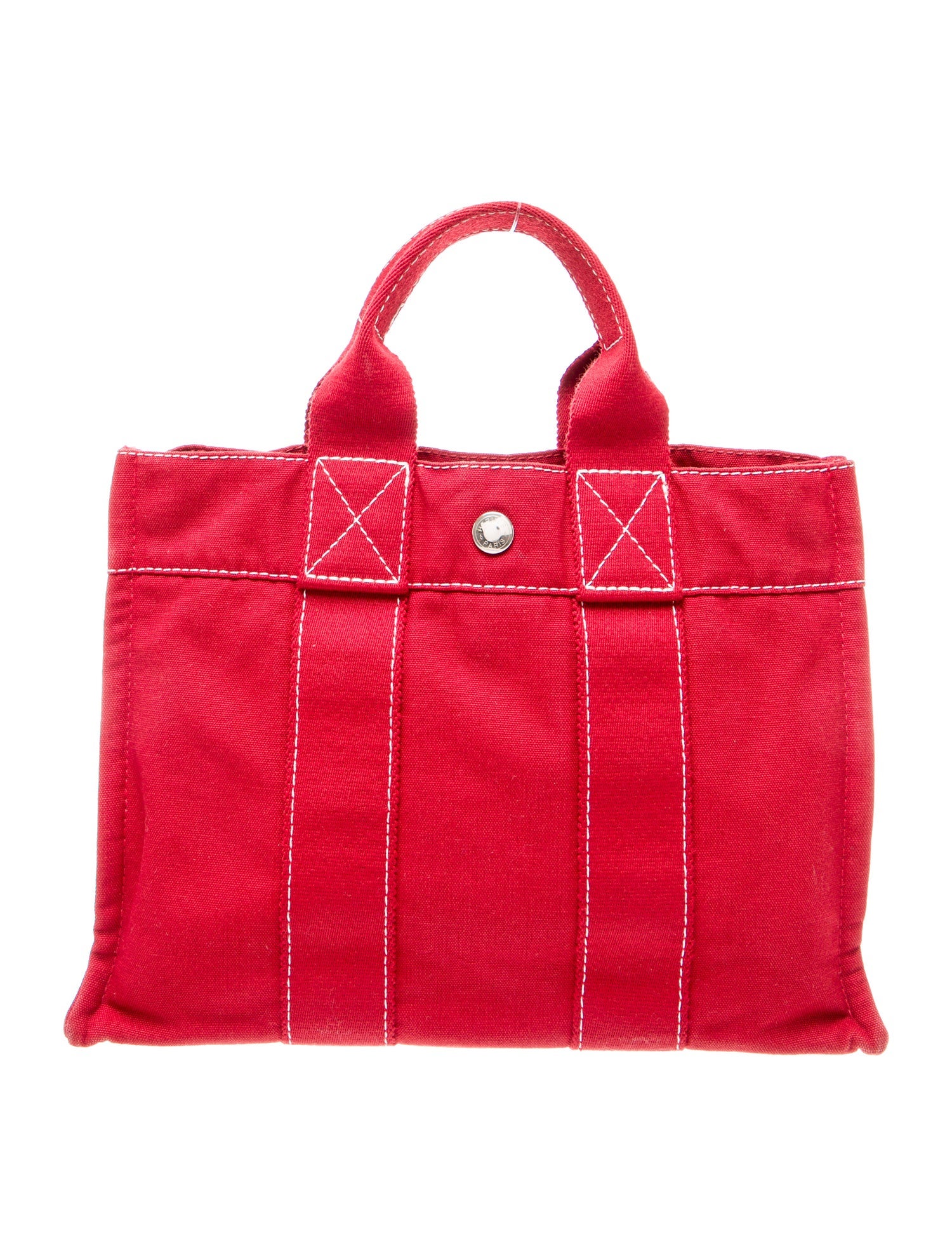 Hermès Toile Fourre-Tout PM