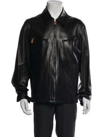 Hermès Lambskin Moto Jacket