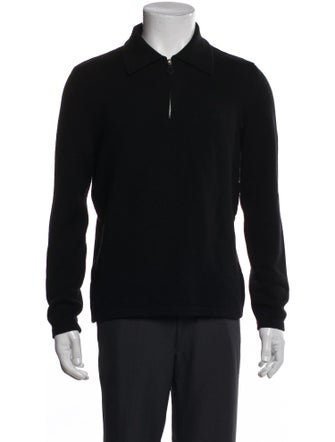 Hermès Cashmere Collar Polo Sweater