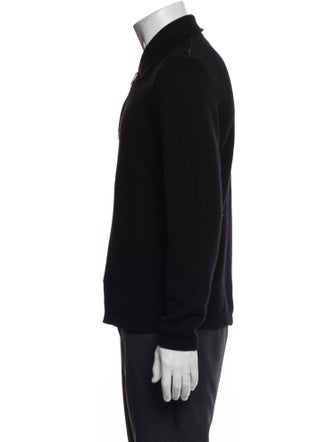 Hermès Cashmere Collar Polo Sweater