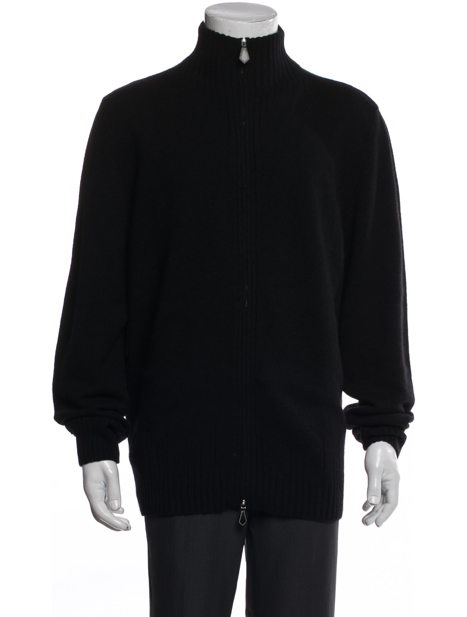 Hermès Cashmere Turtleneck Polo Sweater
